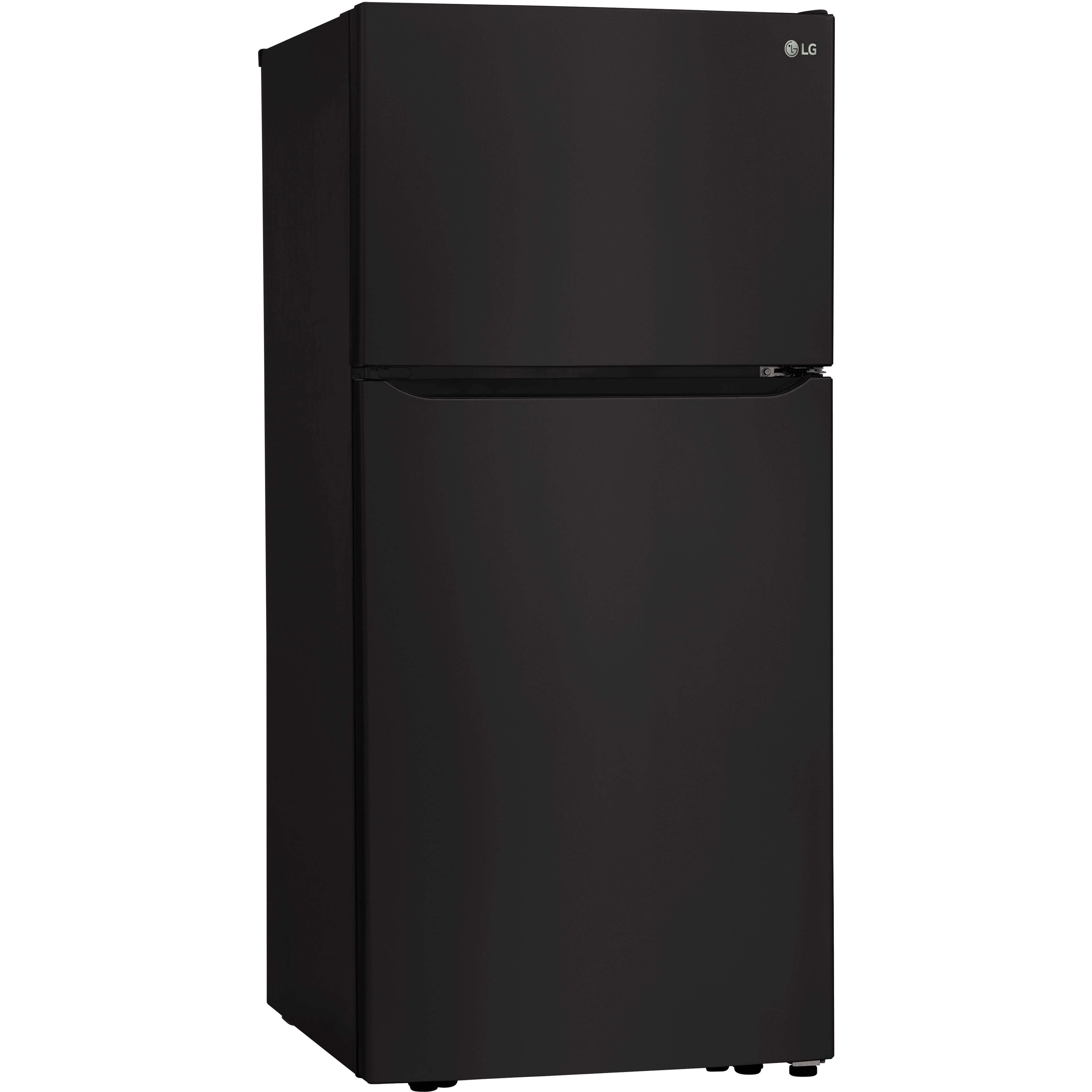 LG 30 Inch Top Freezer Refrigerator in Black 20 Cu. Ft. (LTCS20020B)