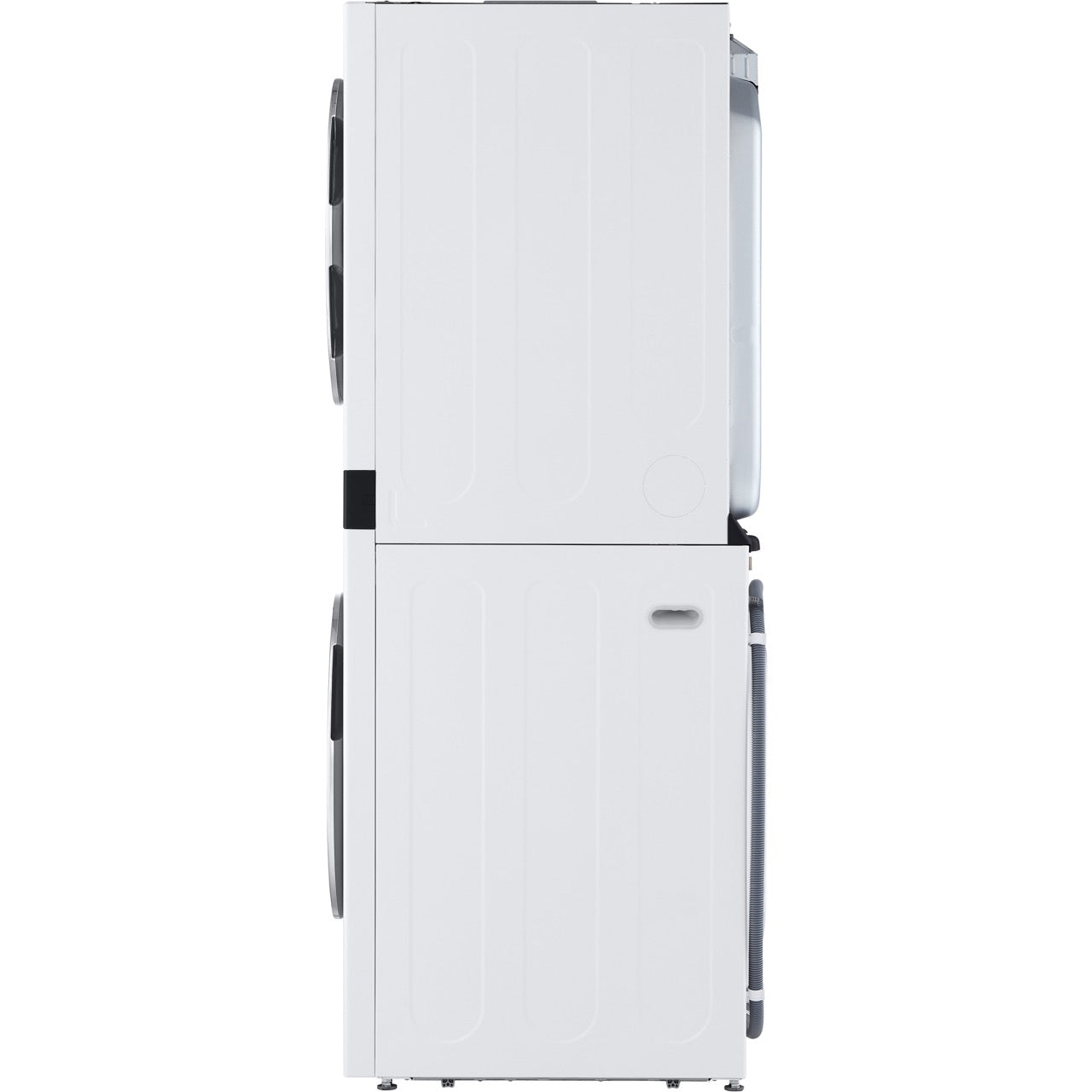 LG Single Unit Electric WashTower with Center Control In White (WKEX200HWA)