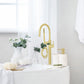 ZLINE Emerald Bay Bath Tub Filler in Polished Gold lifestyle