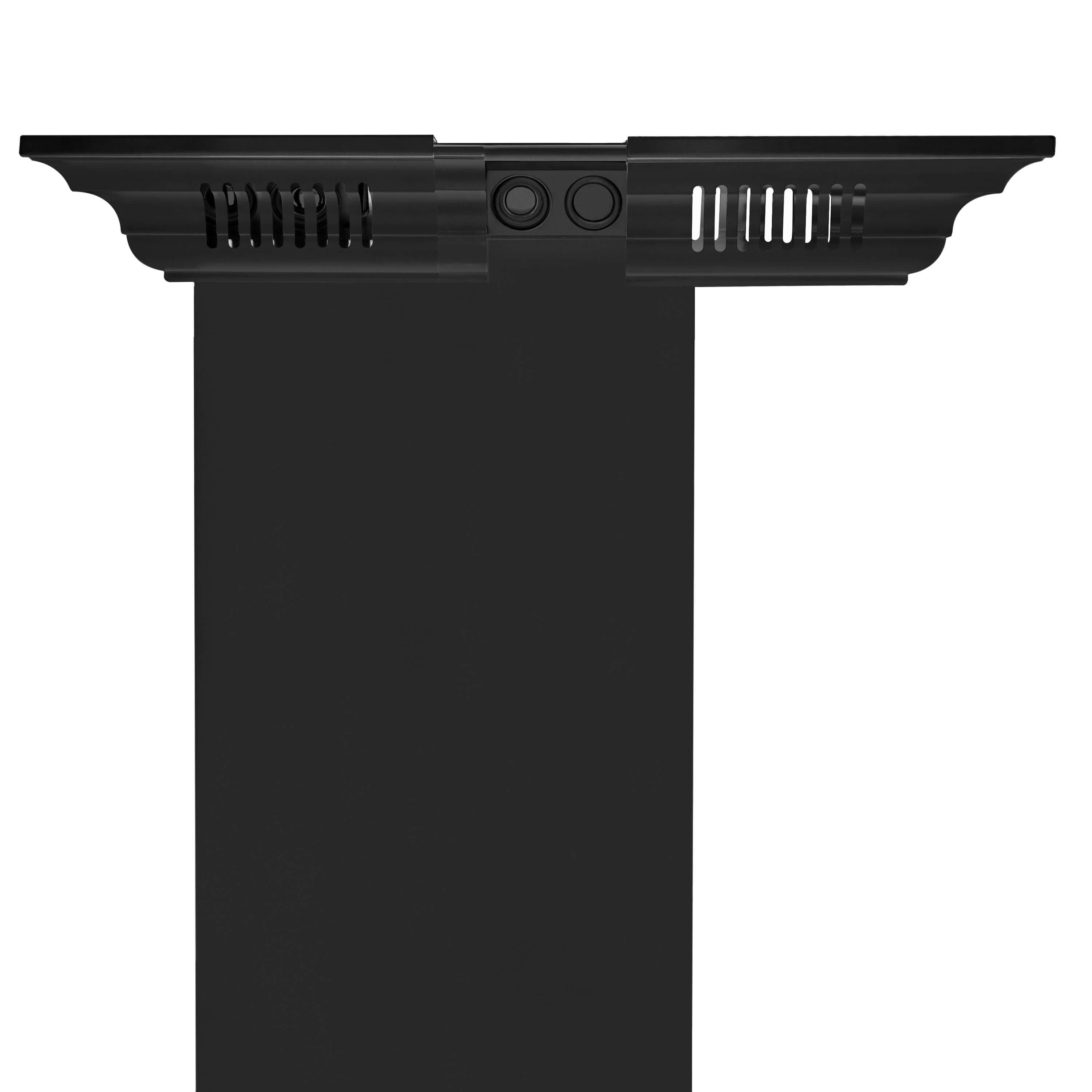 ZLINE Crown Molding in Black Stainless Steel with Built-in Bluetooth Speakers (CM6-BT-BSGL2iN)