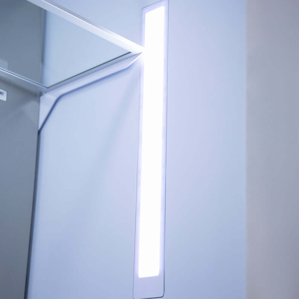 Interior lighting on ZLINE refrigerator