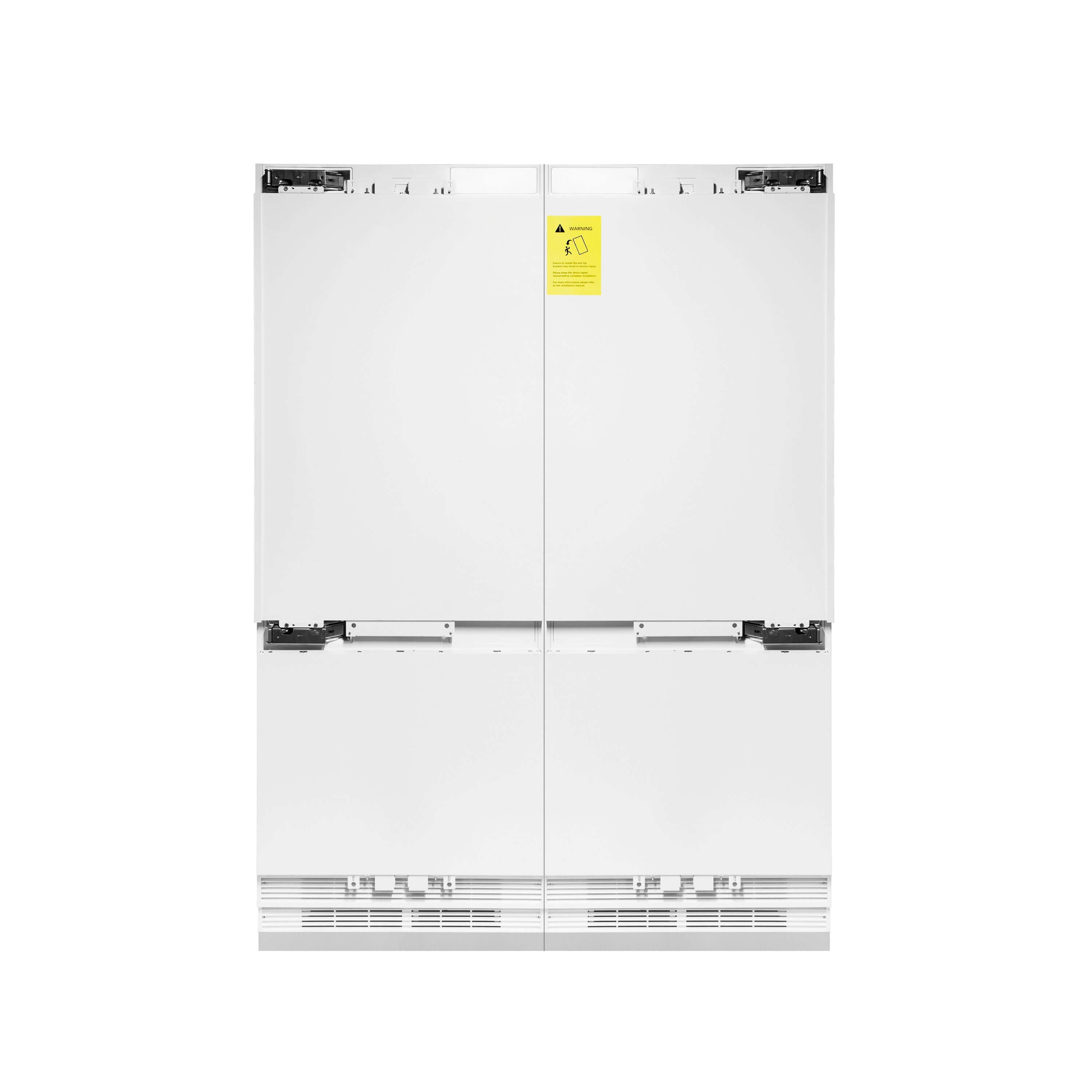 ZLINE 60 in. Panel Ready French Door Refrigerator (RBIV-60) without panels