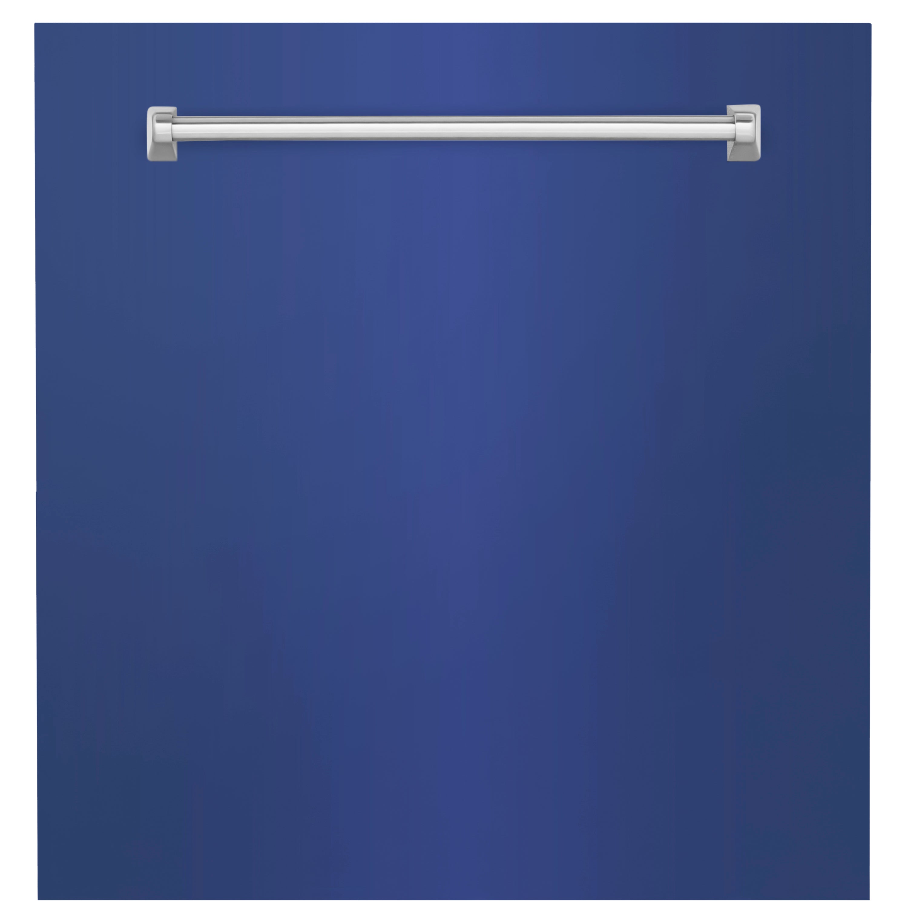 ZLINE 24" Monument Dishwasher Panel with Traditional Handle in Blue Matte without Kickplate