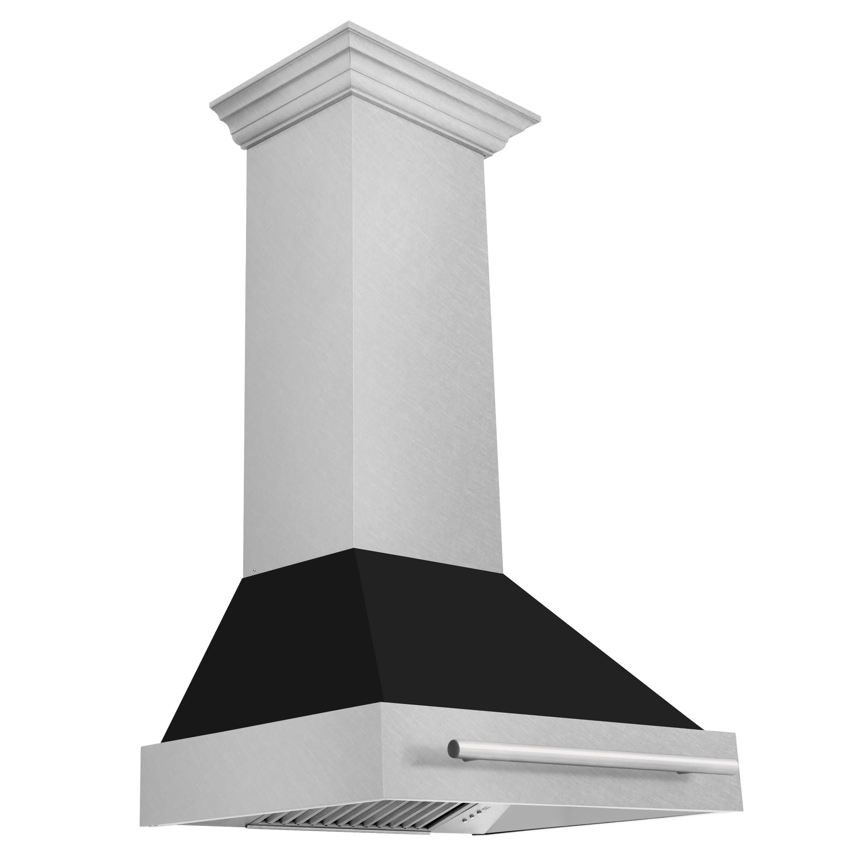 ZLINE 30 in. Fingerprint Resistant Stainless Steel Range Hood with Color Shell Options (8654SNX-30)
