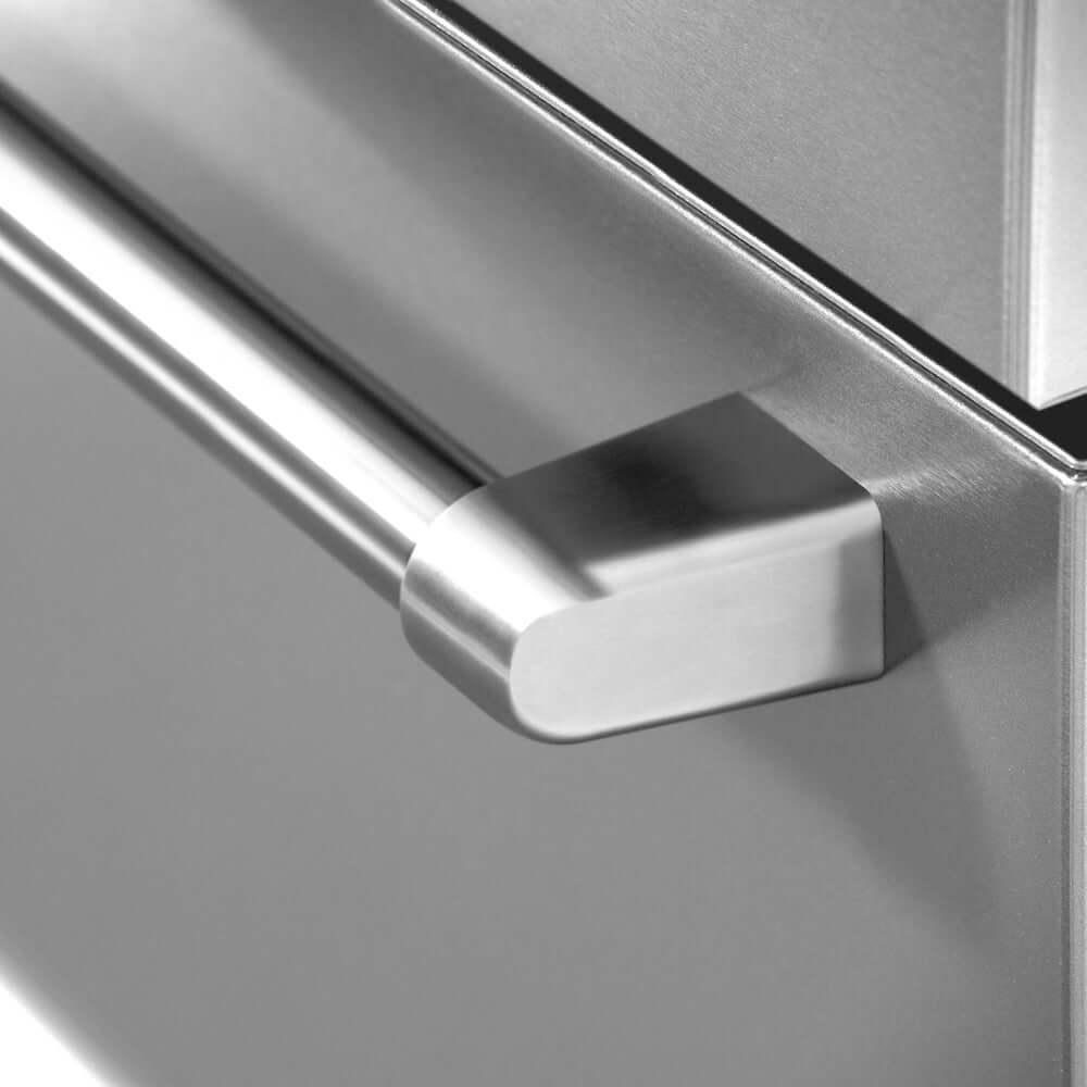 ZLINE 36 in. Freestanding French Door Refrigerator with Ice Maker in Fingerprint Resistant Stainless Steel (RFM-36) Freezer Drawer Handle