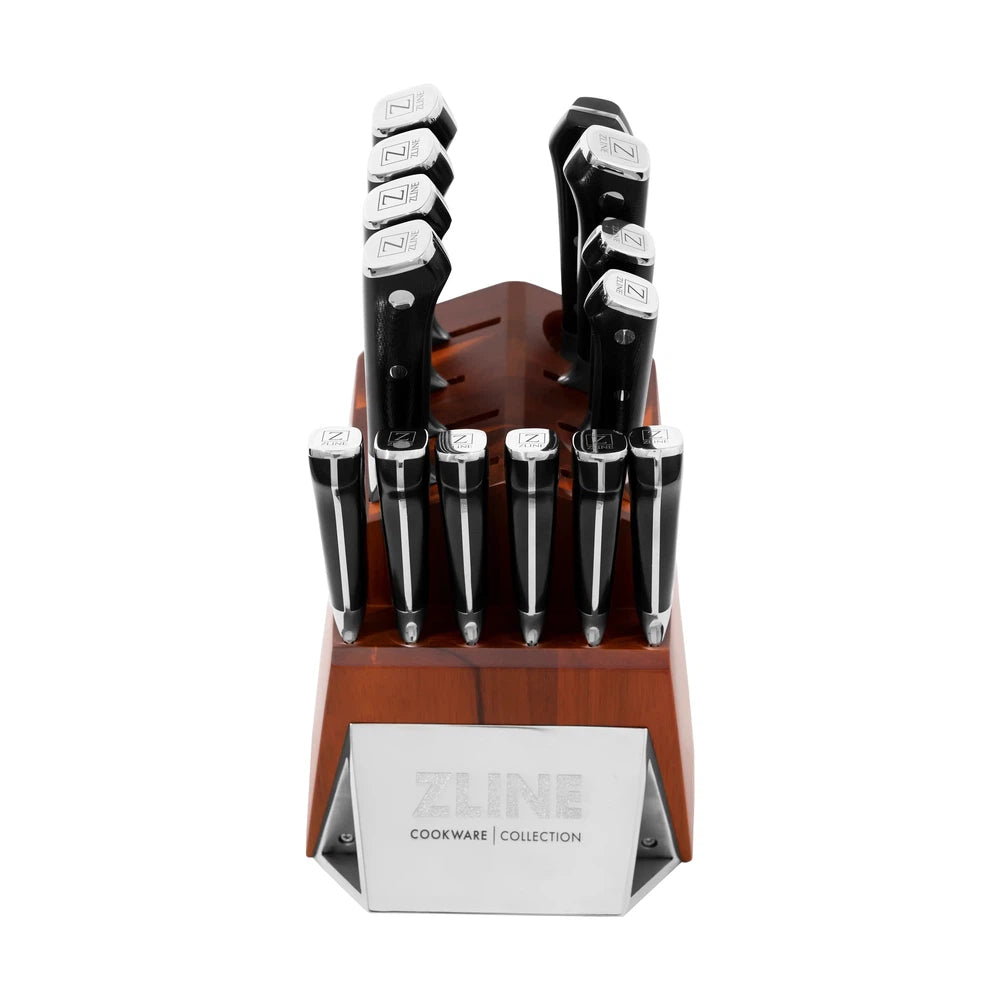  Keewah 19 Pieces Kitchen Knife Set, 15 Stainless Steel