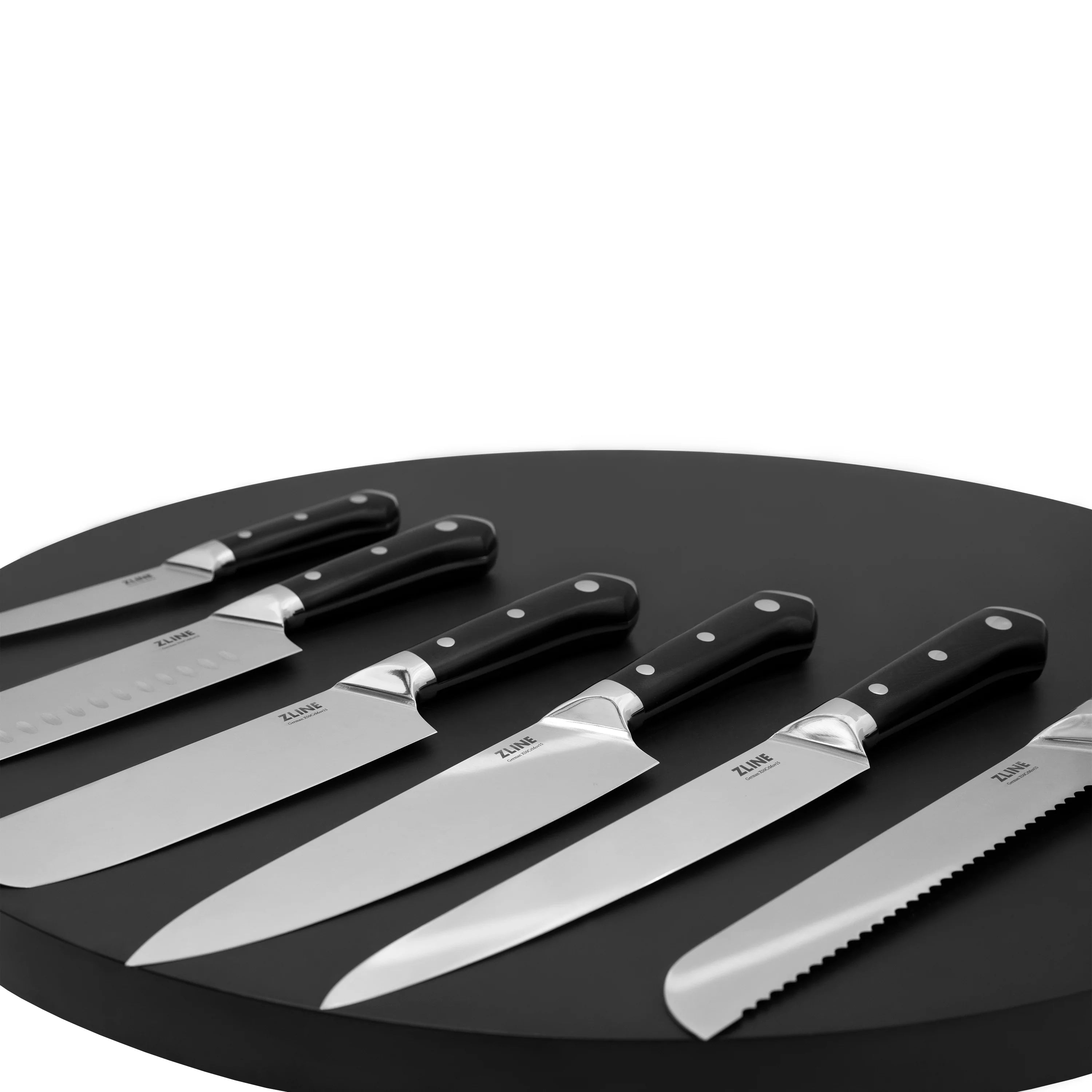 ZLINE 3-Piece Professional Damascus Steel Kitchen Knife Set KSETT-JD-3