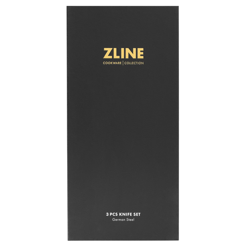 ZLINE 3-Piece Professional German Steel Kitchen Knife Set (KSETT-GS-3) 