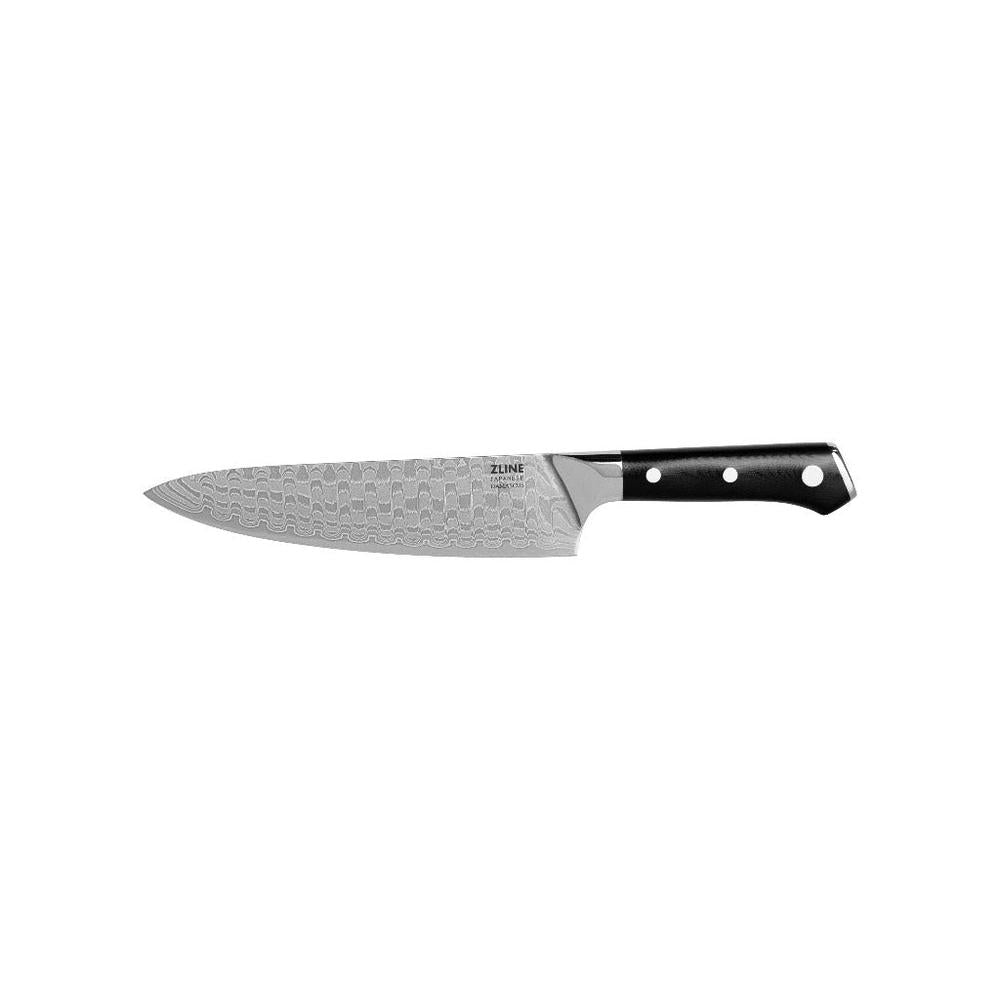 ZLINE 3-Piece Professional Damascus Steel Kitchen Knife Set (KSETT-JD-3) 8-inch Chef Knife
