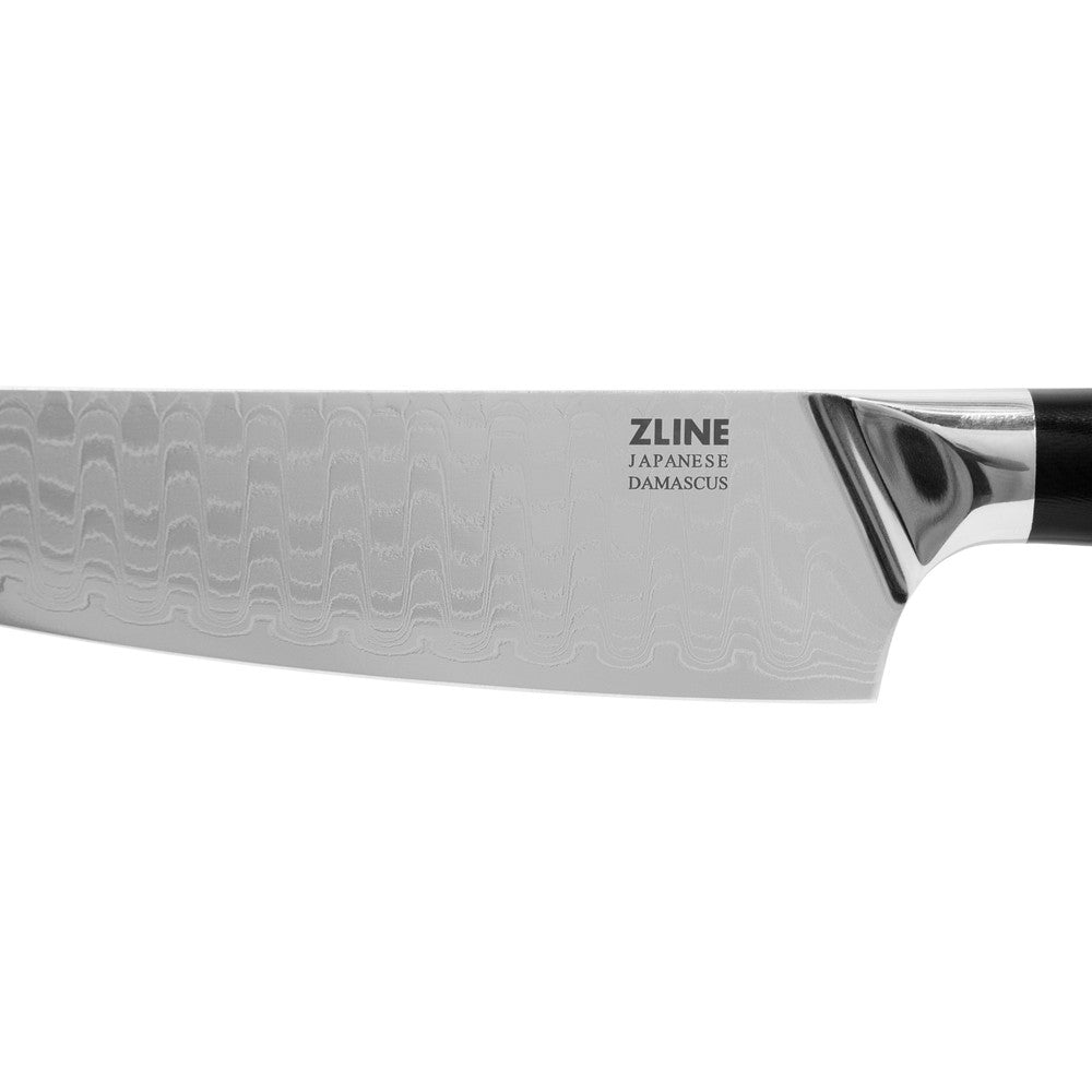 ZLINE 3-Piece Professional Damascus Steel Kitchen Knife Set (KSETT-JD-3) 