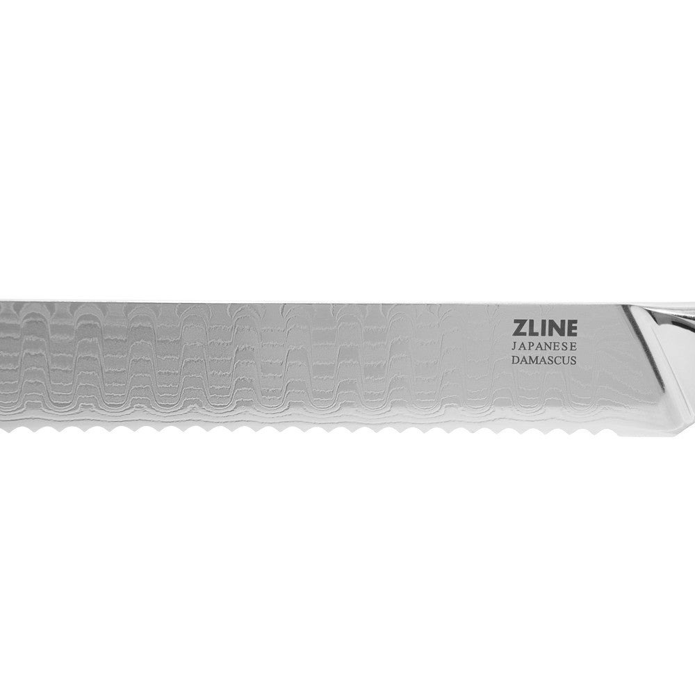 ZLINE 3-Piece Professional Damascus Steel Kitchen Knife Set (KSETT-JD-3) 