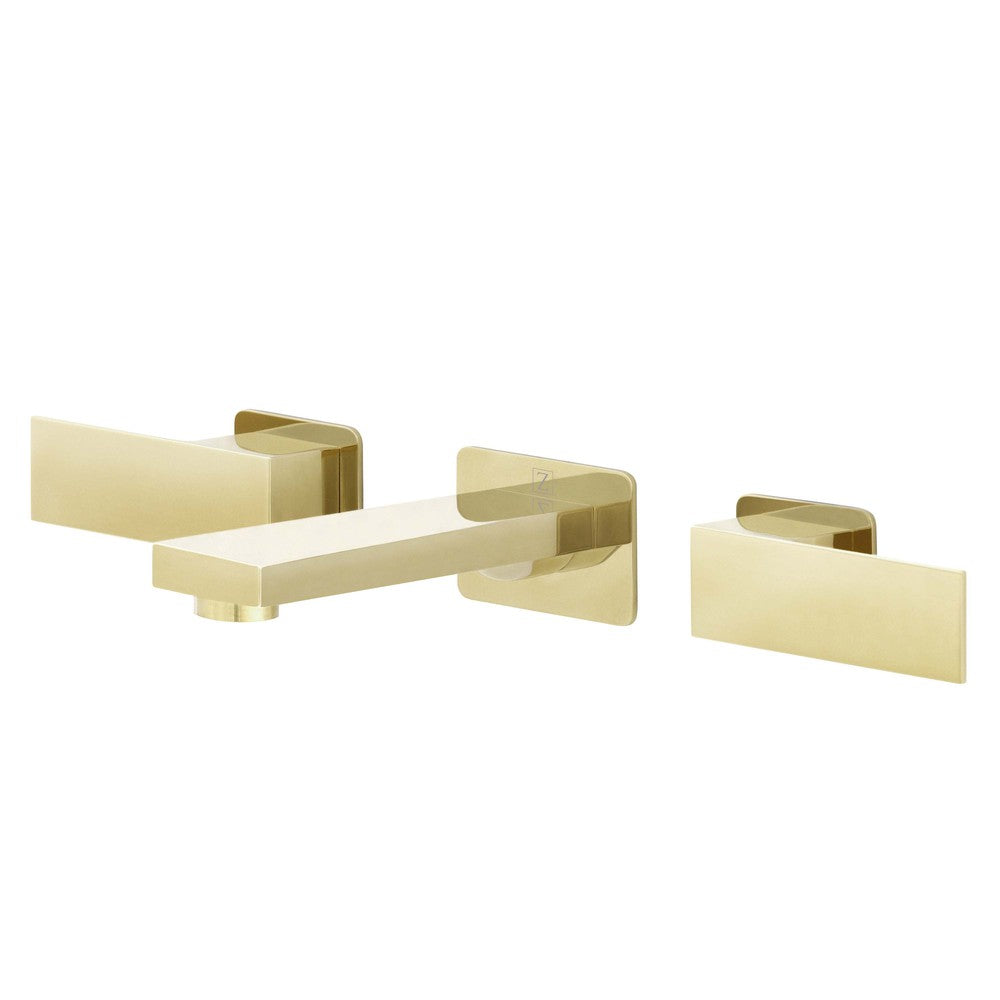 Polished Gold Bliss wall mount bath faucet