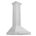 ZLINE 30 in. Stainless Steel Range Hood with Stainless Steel Handle and Colored Shell Options (KB4STX-30) Stainless Steel