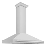 ZLINE 48 in. Stainless Steel Range Hood with Stainless Steel Handle and Colored Shell Options (KB4STX-48) Stainless Steel