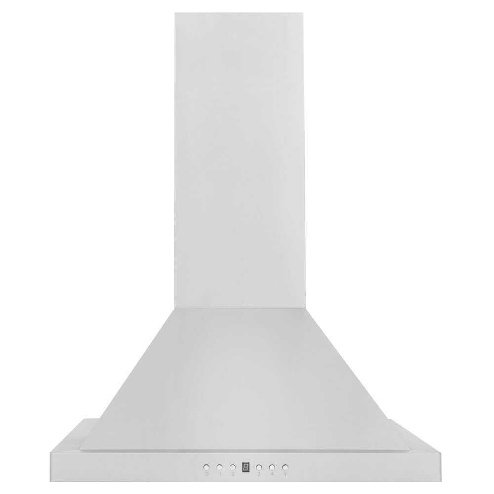 ZLINE Convertible Vent Wall Mount Range Hood in Stainless Steel (KB) 24-inch Front View