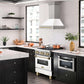 ZLINE Autograph Edition 30 in. Stainless Steel Range Hood with White Matte Shell and Accents (8654STZ-WM30) 