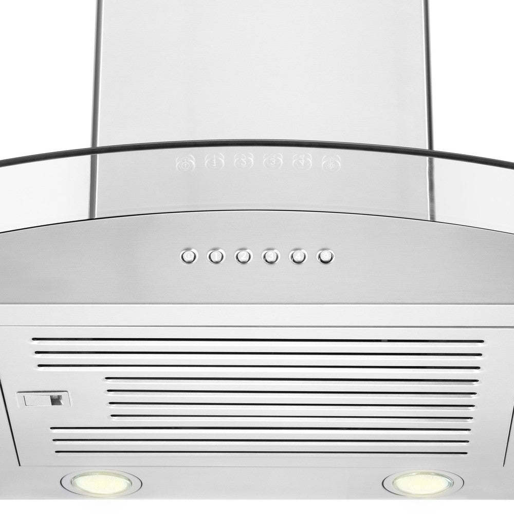 ZLINE Alpine Series Ducted Wall Mount Range Hood in Stainless Steel (ALP70WL) 