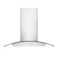 ZLINE Alpine Series Ducted Wall Mount Range Hood in Stainless Steel (ALP70WL) front.