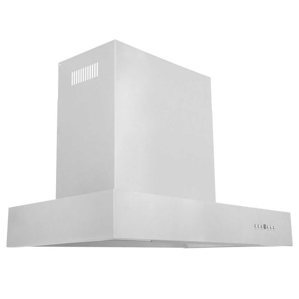 ZLINE Convertible Professional Wall Mount Range Hood in Stainless Steel (KECOM) main image.