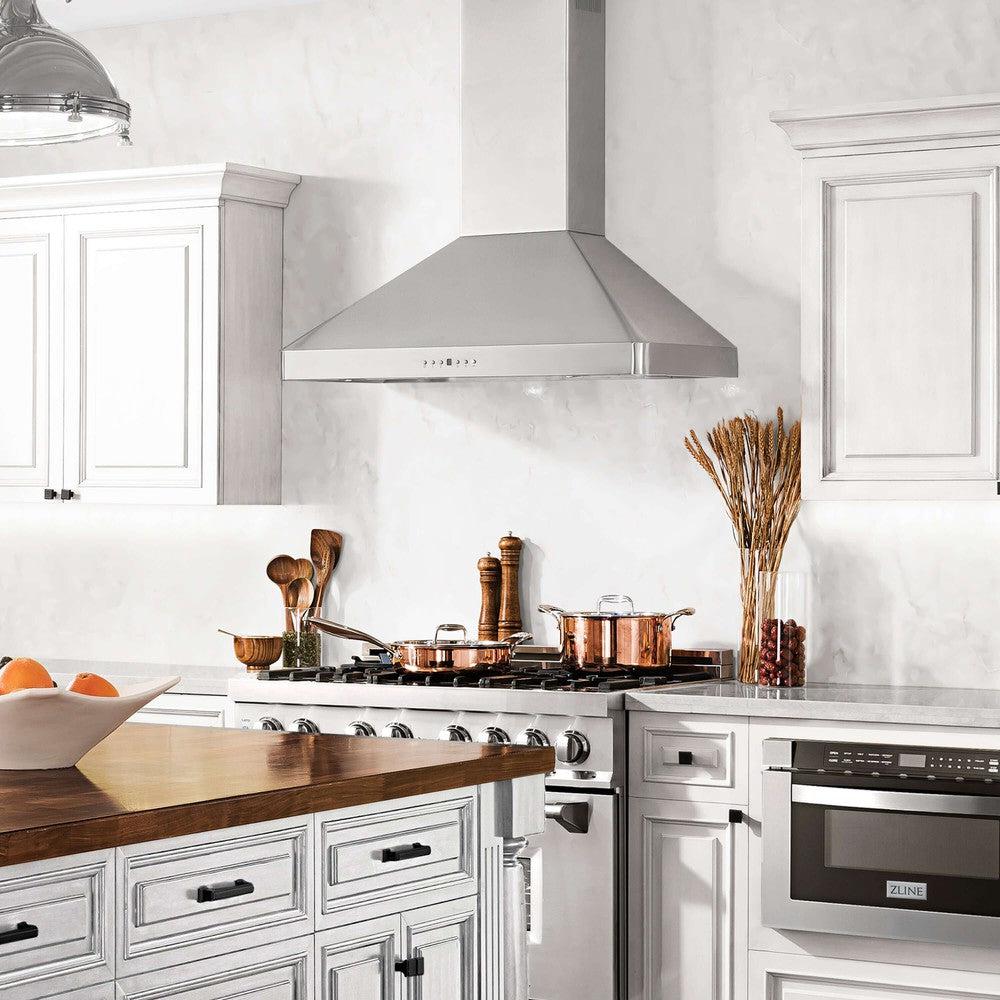 ZLINE Convertible Vent Wall Mount Range Hood in Stainless Steel (KF2) 