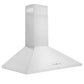 ZLINE Convertible Vent Wall Mount Range Hood in Stainless Steel (KL2) side.