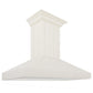 ZLINE Wooden Wall Mount Range Hood in Cottage White - Includes Motor (KPTT) 30 Inch