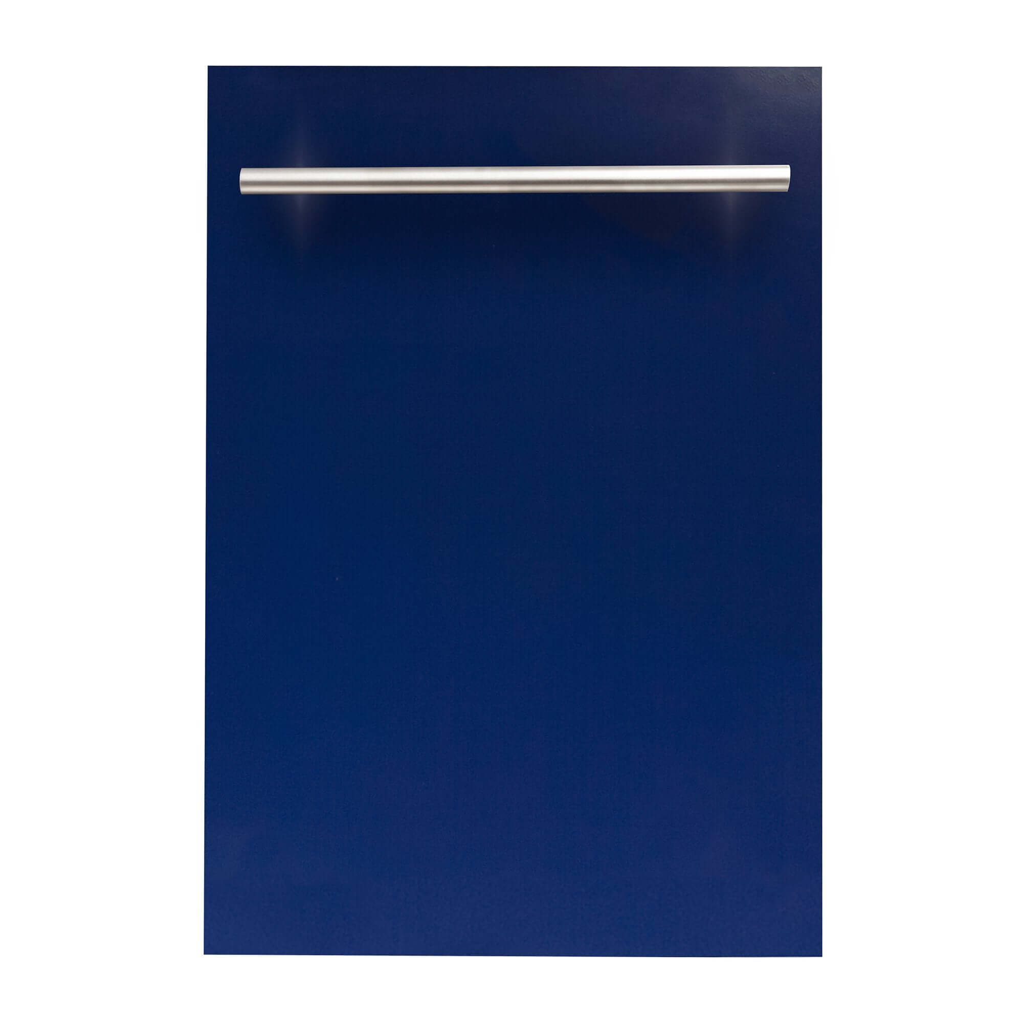 ZLINE 18 in. Dishwasher Panel with Modern Handle (DP-18) Blue Gloss