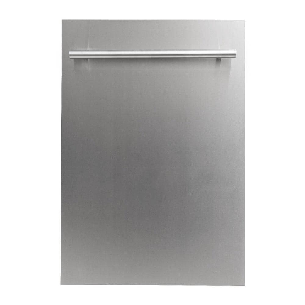 ZLINE 18 in. Dishwasher Panel with Modern Handle (DP-18) Stainless Steel