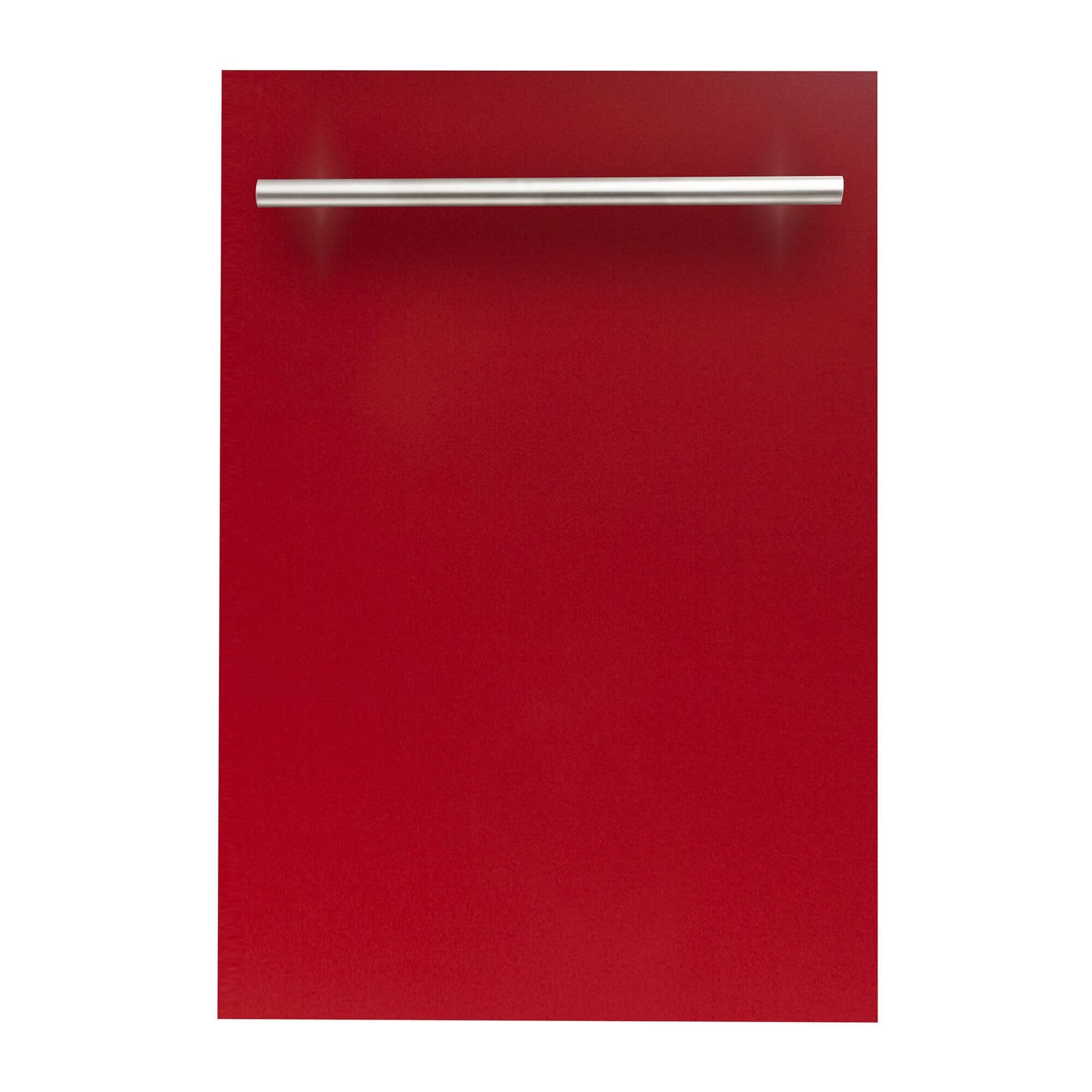 ZLINE 18 in. Dishwasher Panel with Modern Handle (DP-18) Red Gloss