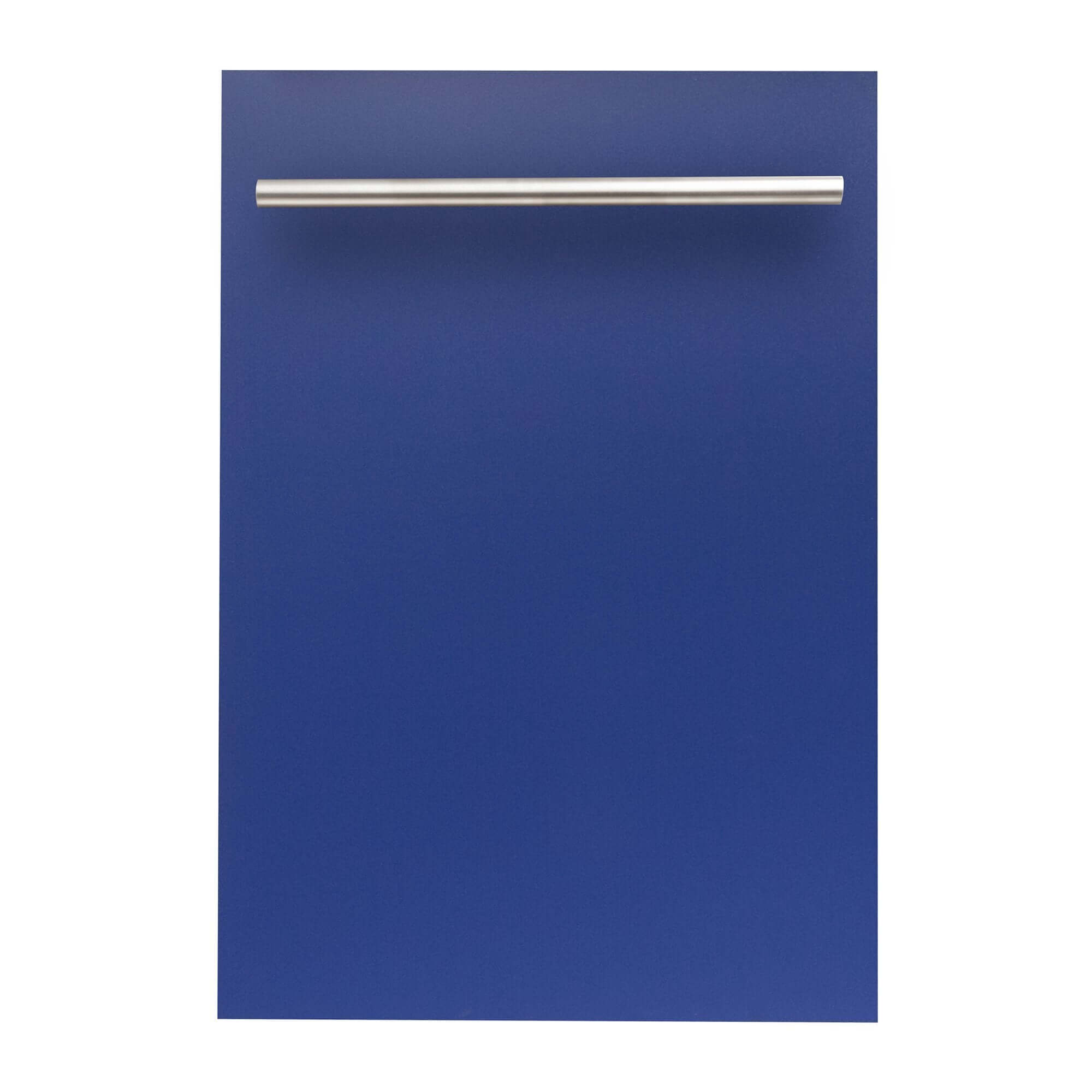 ZLINE 18 in. Dishwasher Panel with Modern Handle (DP-18) Blue Matte
