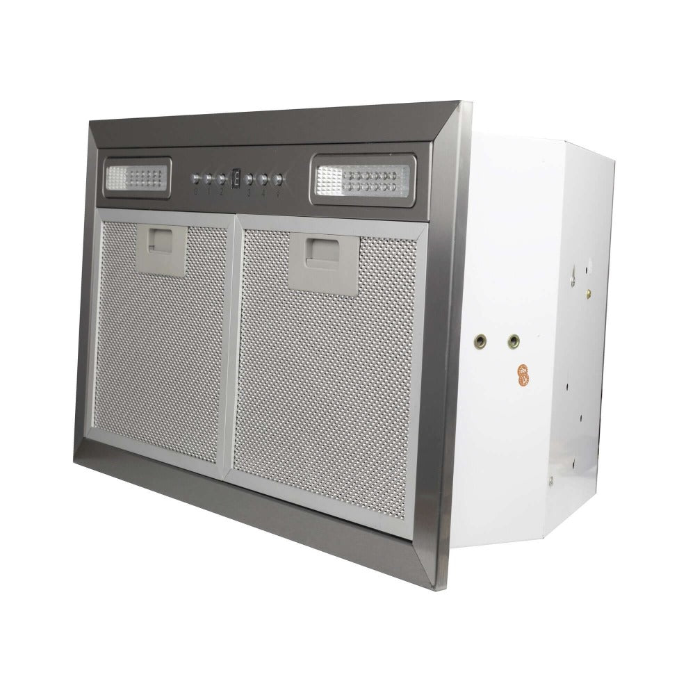 ZLINE 20.5 in. Ducted Wall Mount Range Hood Insert with LED Lighting in Stainless Steel (E690) 