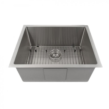 ZLINE 23 in. Meribel Undermount Single Bowl Kitchen Sink with Bottom Grid (SRS-23)