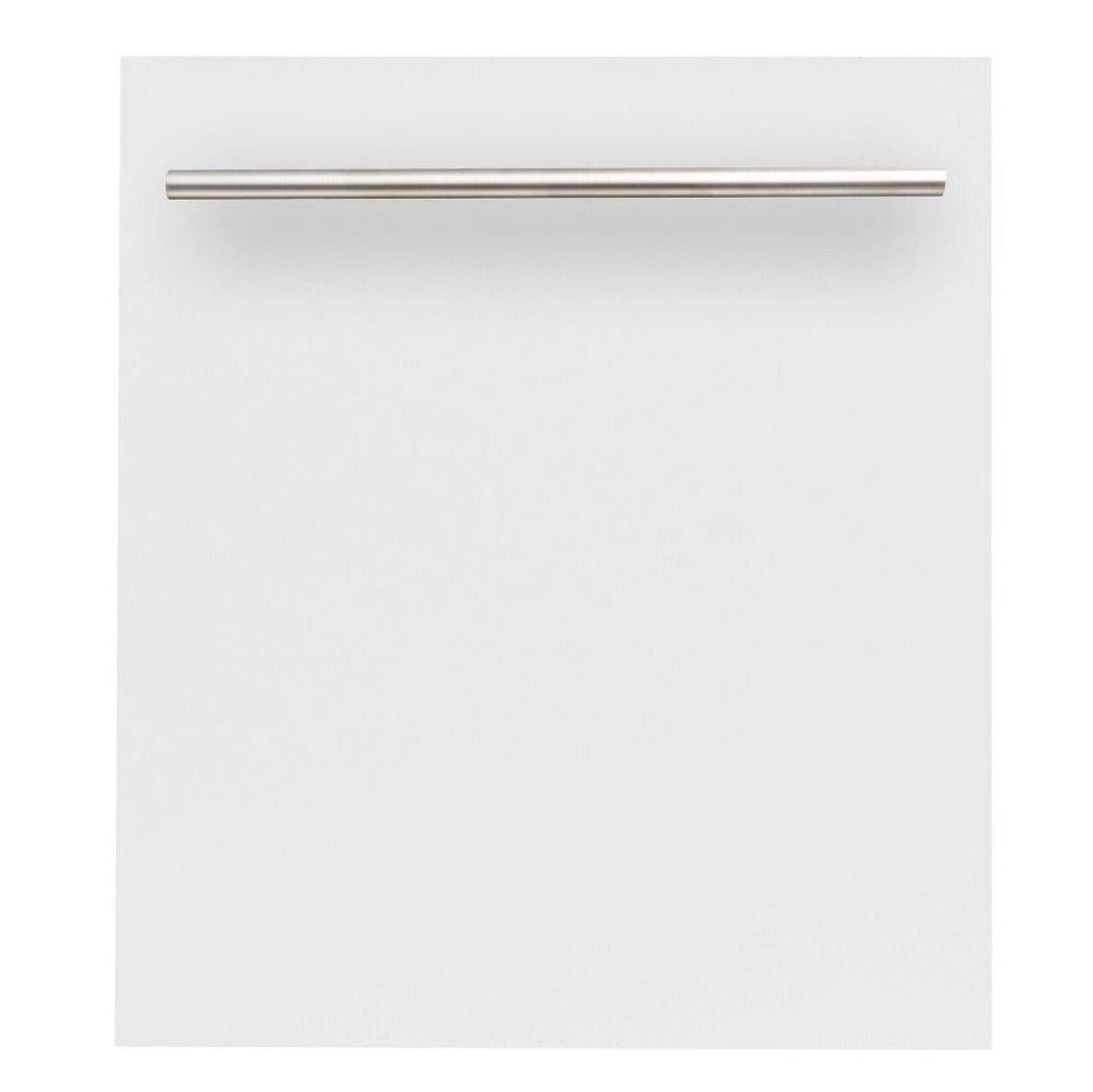 ZLINE 24 in. Dishwasher Panel with Modern Handle (DP-24) White Matte