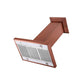 ZLINE 36 in. Designer Series Copper Island Mount Range Hood (8KL3iC-36) 