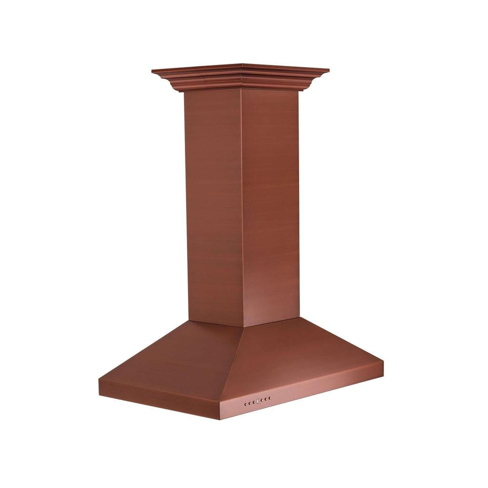 ZLINE 36 in. Designer Series Copper Island Mount Range Hood (8KL3iC-36) 