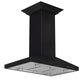ZLINE 36 in. Designer Series Oil-Rubbed Bronze Island Mount Range Hood (8KL3iB-36) 