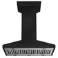ZLINE 36 in. Designer Series Oil-Rubbed Bronze Island Mount Range Hood (8KL3iB-36) 