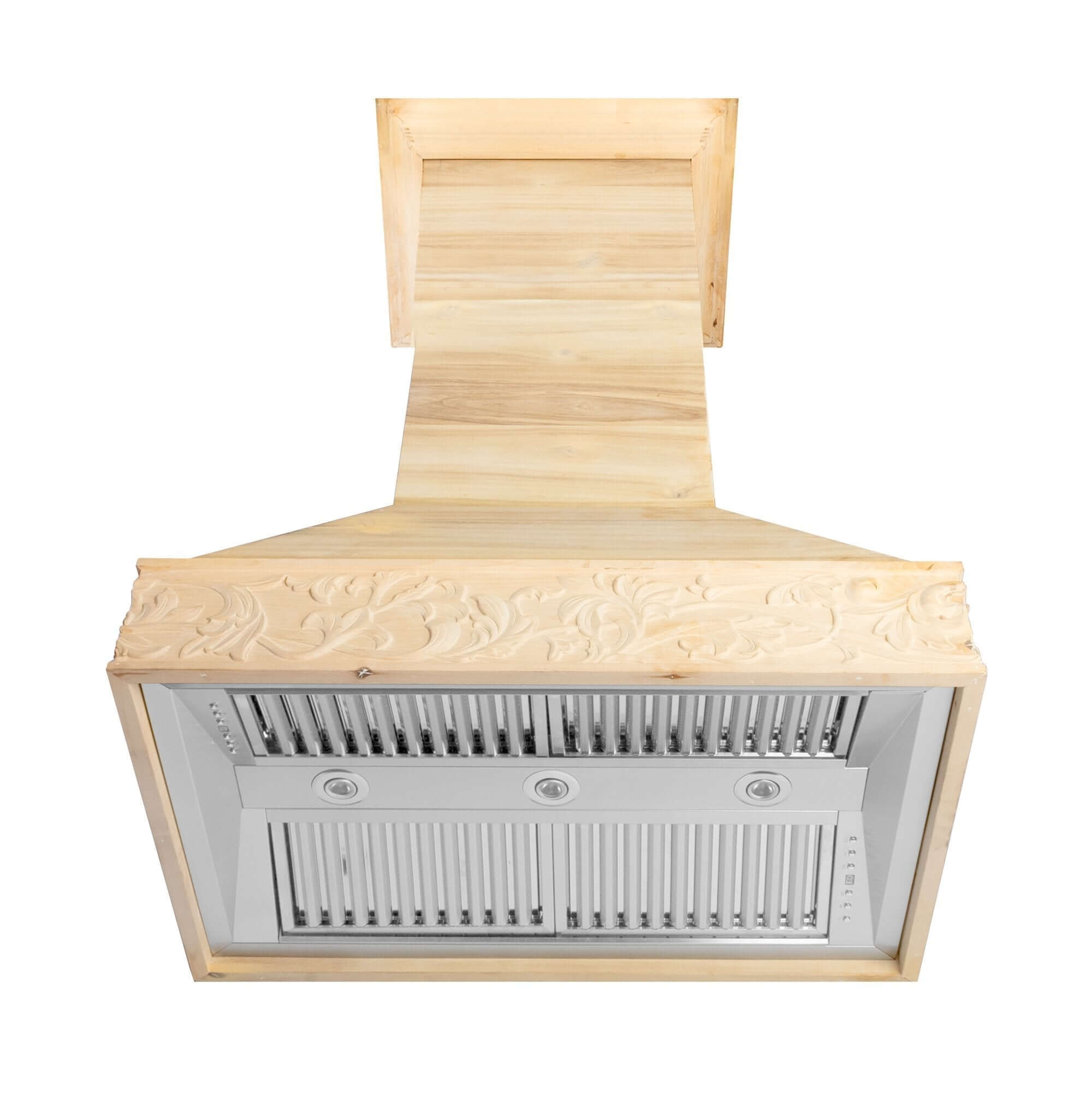 ZLINE 36 Wooden Wall Mount Range Hood in Antigua and Walnut - Include –  thehomeselection
