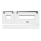 ZLINE 48" Range Door in Satin Stainless Steel with Color Options - Rustic Kitchen & Bath - ZLINE Kitchen and Bath