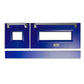 ZLINE 48" Range Door in Satin Stainless Steel with Color Options - Rustic Kitchen & Bath - ZLINE Kitchen and Bath