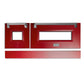 ZLINE 48" Range Door in Satin Stainless Steel with Color Options - Rustic Kitchen & Bath - ZLINE Kitchen and Bath