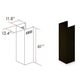 ZLINE 61 in. Chimney Extension (8667B-E)