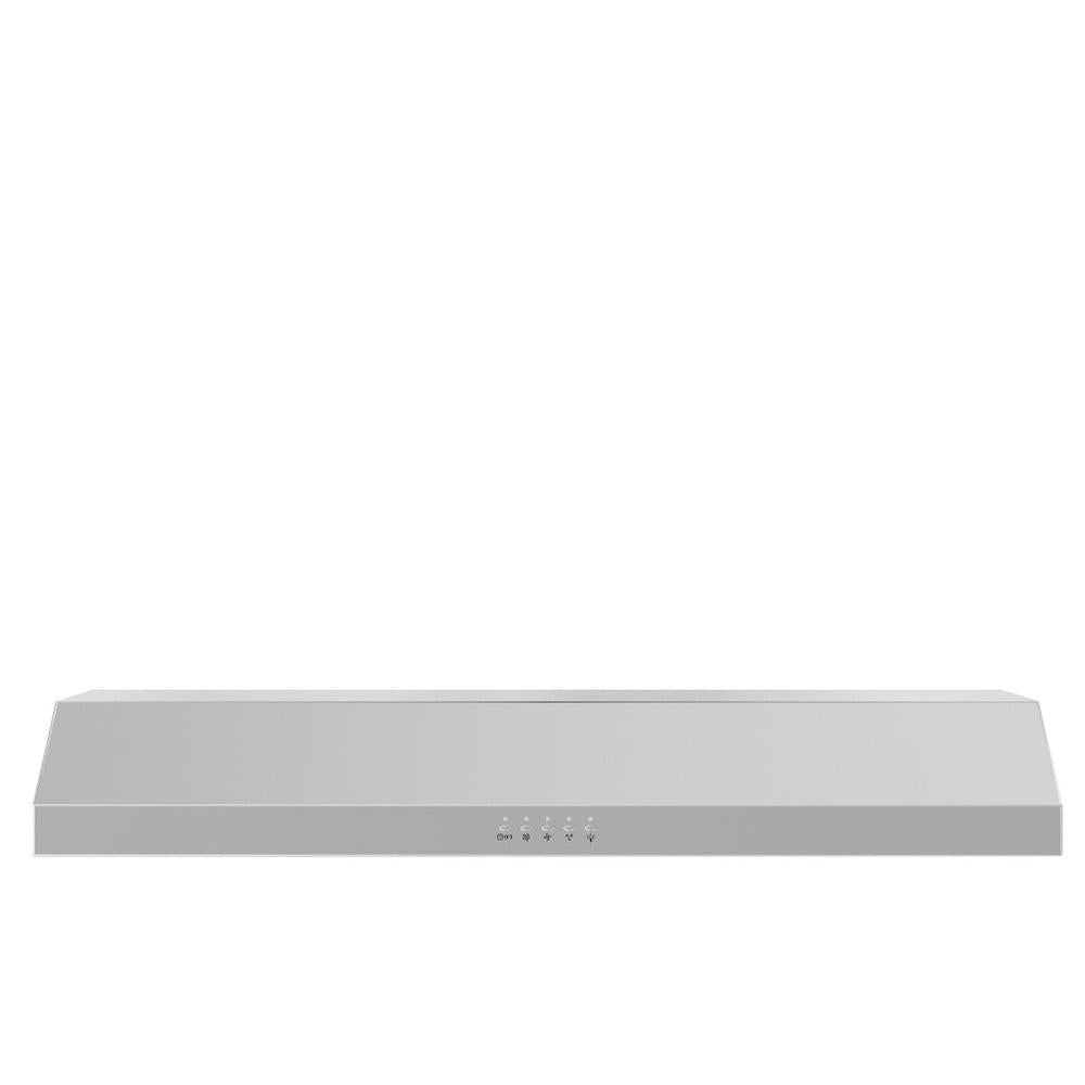 ZLINE 30 in. 280 CFM Ducted Under Cabinet Range Hood in Stainless Steel - Hardwired Power (615-30) 