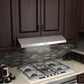 ZLINE 30 in. 280 CFM Ducted Under Cabinet Range Hood in Stainless Steel - Hardwired Power (615-30) 