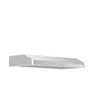 ZLINE 30 in. 400 CFM Ducted Under Cabinet Range Hood in Stainless Steel - Hardwired Power (617-30) 