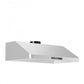 ZLINE Ducted Under Cabinet Range Hood in Stainless Steel (619) 