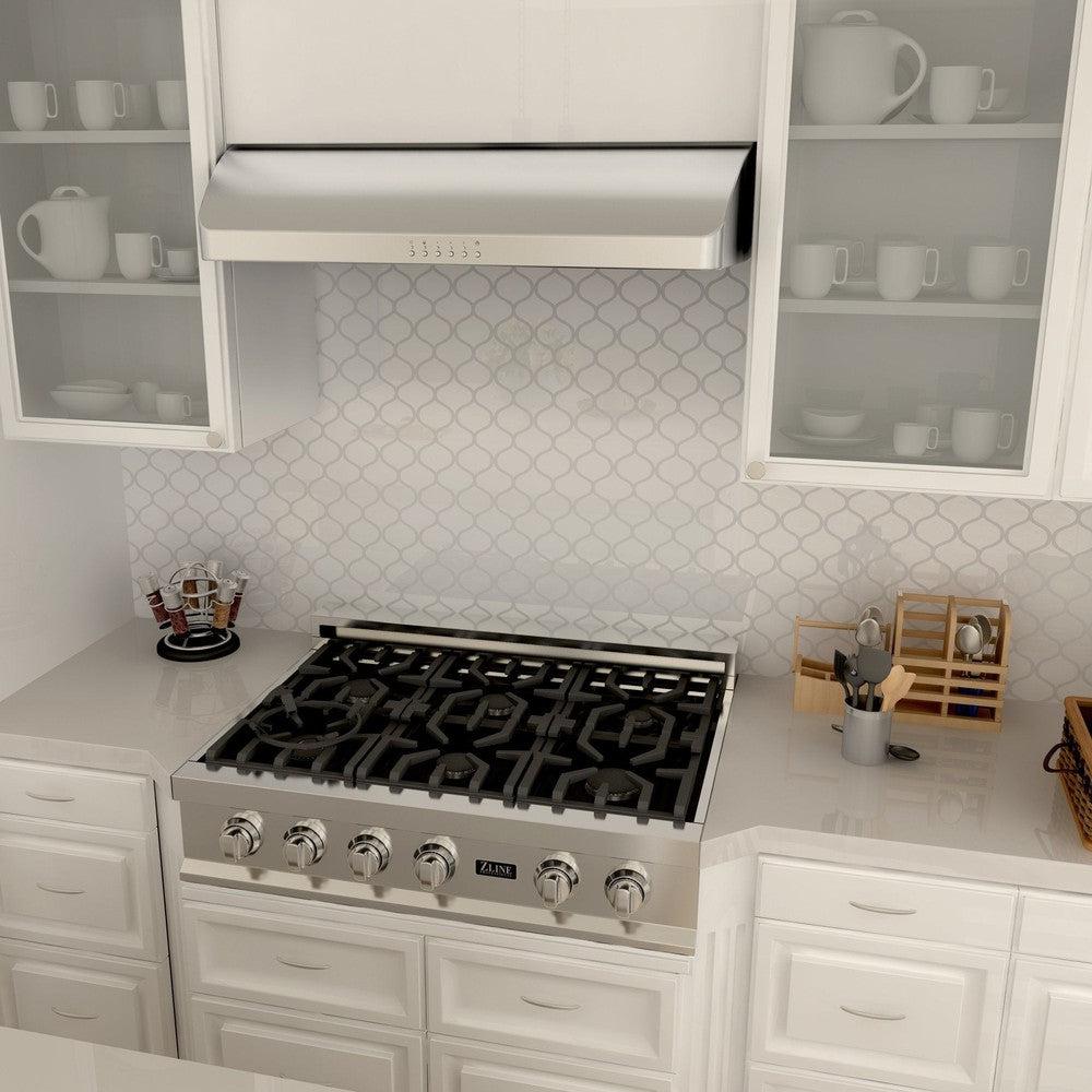 ZLINE Ducted Under Cabinet Range Hood in Stainless Steel (625) 