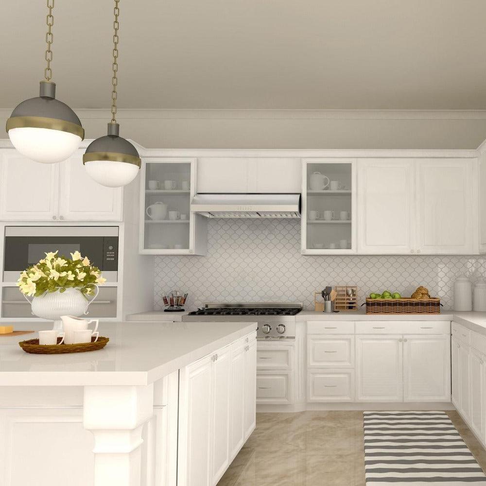 ZLINE 30 in. Ducted Under Cabinet Range Hood in Stainless Steel (627-30) 
