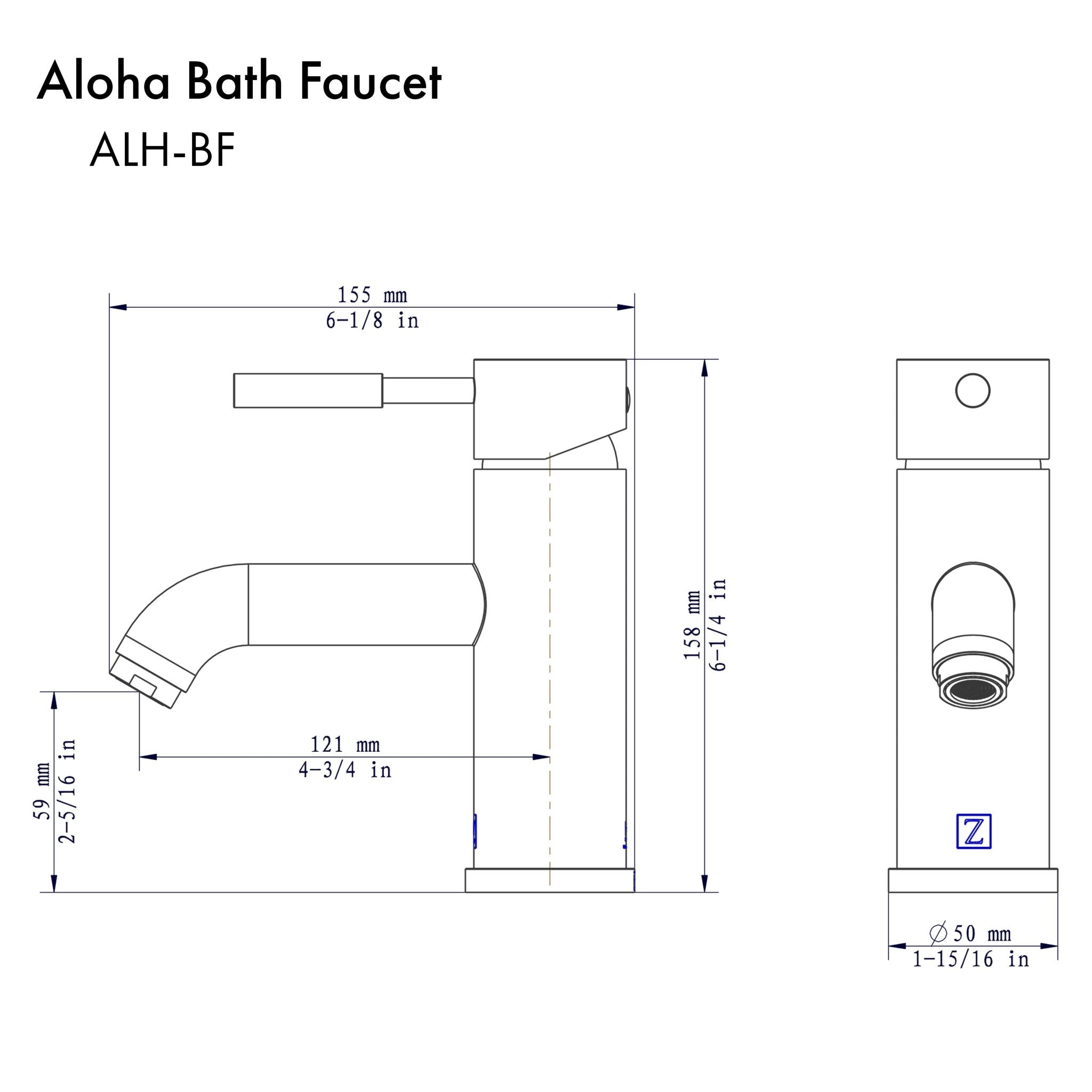 ZLINE Aloha Bath Faucet (ALH-BF) - Rustic Kitchen & Bath - Faucets - ZLINE Kitchen and Bath