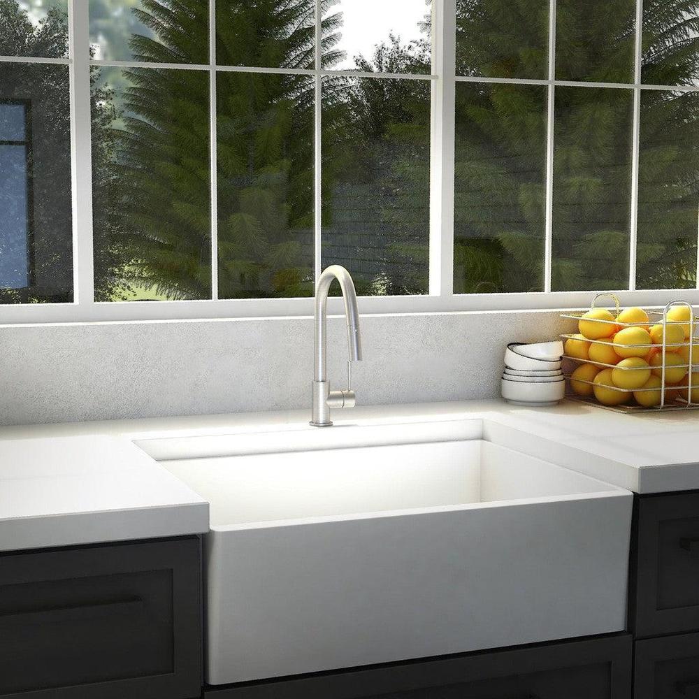 ZLINE Arthur Kitchen Faucet (ATH-KF) Brushed Nickel